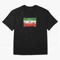 Iran Football World Cup Flag | Grunge Iranian Soccer Art Classic T-Shirt Join Global Football Passion for FIFA World Cup 2026 USA Canada Mexico, with Mbappe, England, France and Netherlands, Football Passion, Legendary Performances, Festival Vibes