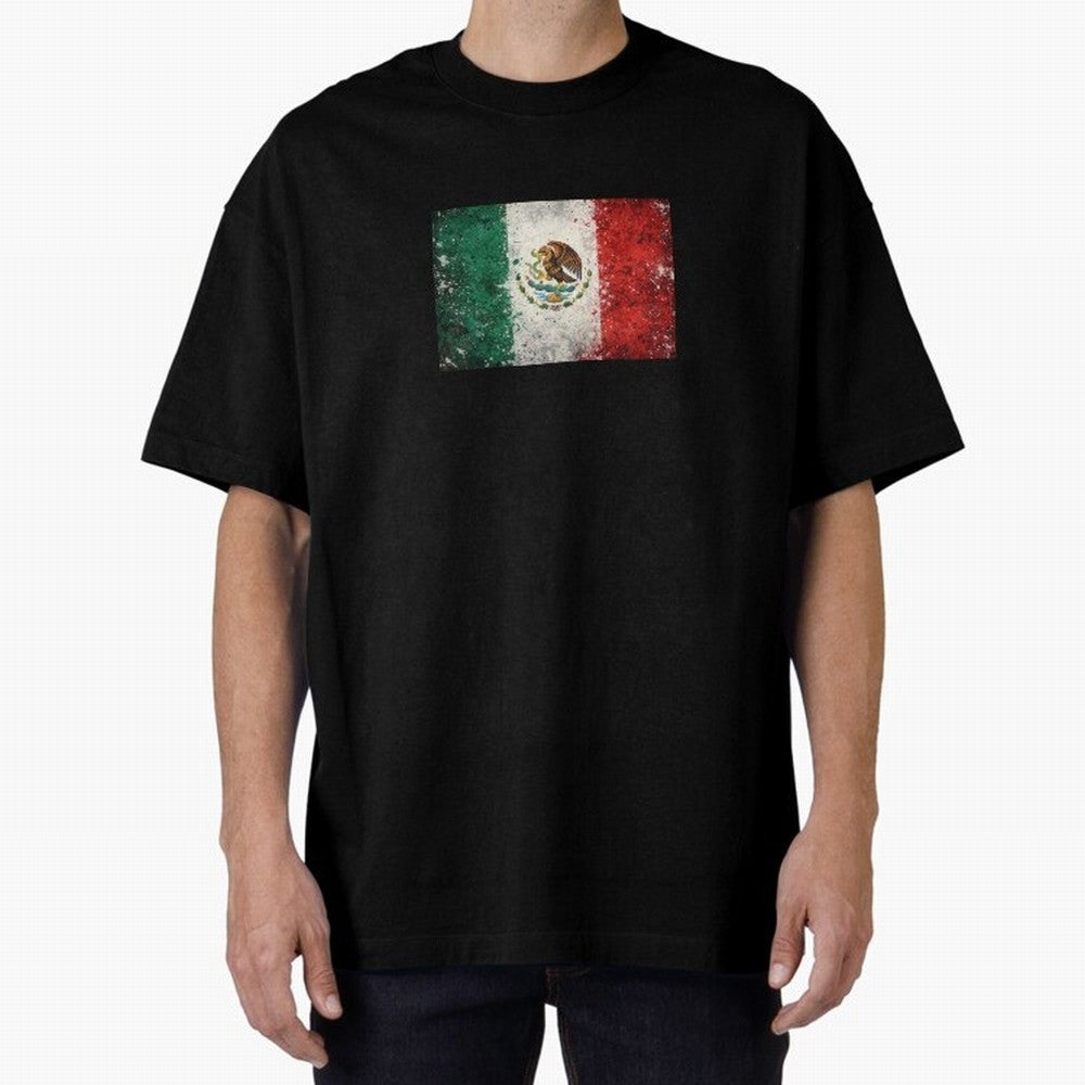 Mexico World Cup Flag ¨C Grunge Football Art Classic T-Shirt Make Your Look Match FIFA World Cup 2026 for Fans of Messi, Neymar and Mbappe and Brazil, Bringing Champion Mindset, Group Stage Buzz, Knockout Tension and Passionate Fan Culture; Perfect