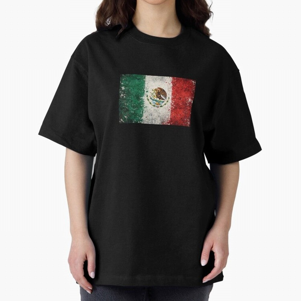 Mexico World Cup Flag ¨C Grunge Football Art Classic T-Shirt Make Your Look Match FIFA World Cup 2026 for Fans of Messi, Neymar and Mbappe and Brazil, Bringing Champion Mindset, Group Stage Buzz, Knockout Tension and Passionate Fan Culture; Perfect