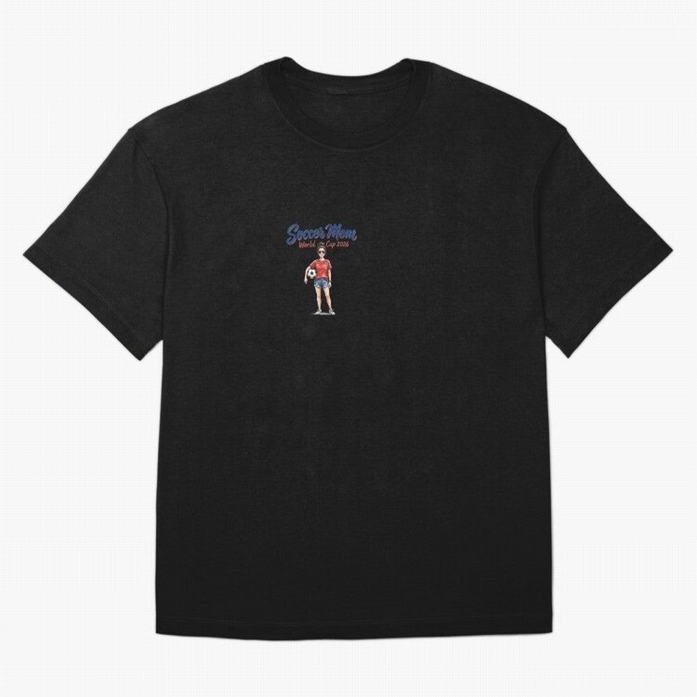 Soccer Mom World Cup 2026 | Football Mom Illustration Classic T-Shirt Follow the Road to FIFA World Cup 2026 Group Stage Spirit, Filled with England and Germany, Messi and Cristiano Ronaldo, Fan Favorite Moments, National Team Passion, Big Match