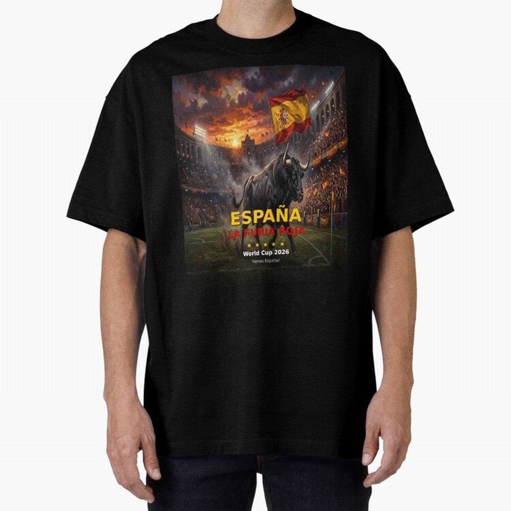 Espa?a La Furia Roja - World Cup 2026 Soccer Fan Tee Classic T-Shirt Make the Season About FIFA World Cup 2026 Group Stage Connected to Haaland, Argentina, France and Brazil Energy, Championship Spirit, Famous Goals, Roaring Crowds and