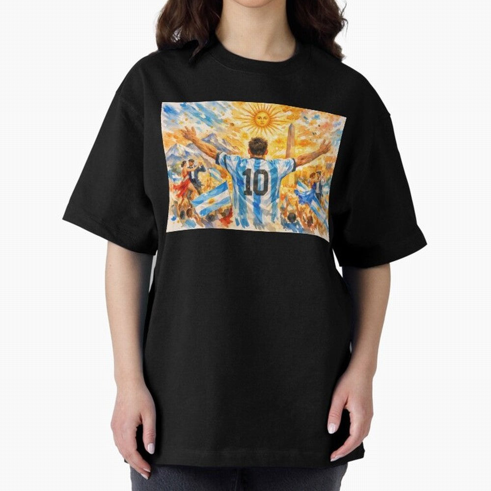 Spectacular Celebration in Argentina Soccer Vibes 2026 Classic T-Shirt Carry the Dream of FIFA World Cup 2026 USA Canada Mexico for Fans of Messi, Neymar and Mbappe and Netherlands, Bringing Football History, Final Match Energy, Crowd Noise and