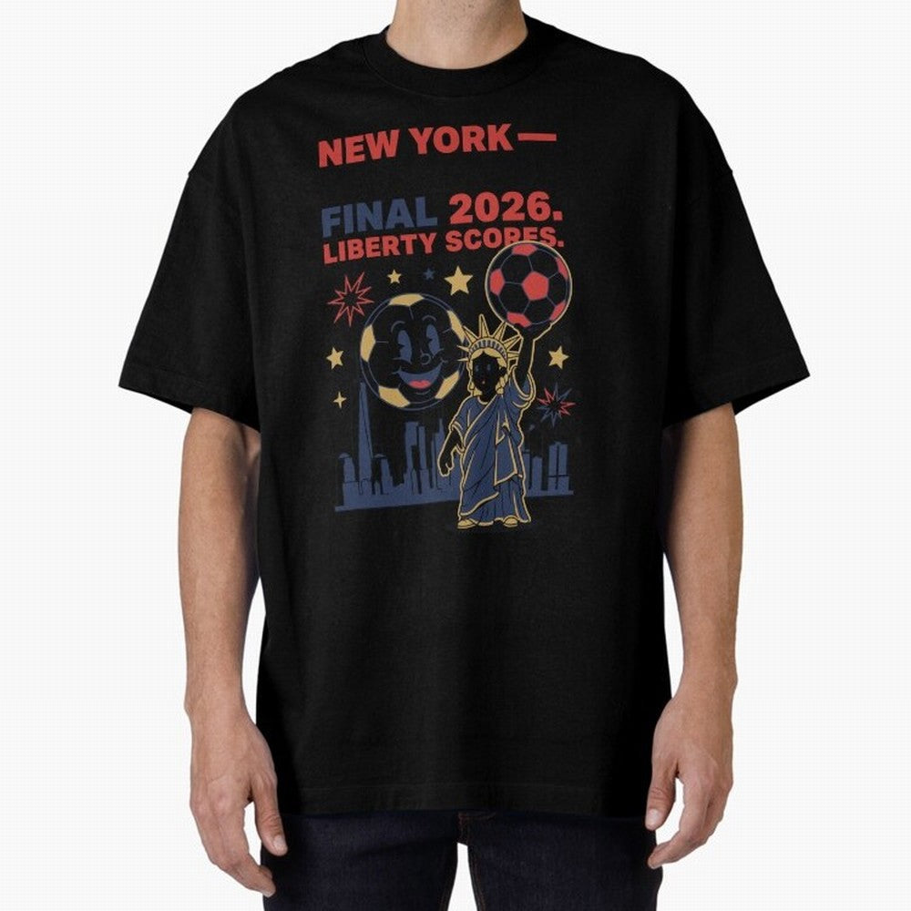 New York World Cup Final 2026 V4 Classic T-Shirt Cheer through Every Moment of the FIFA World Cup 2026 Journey through Cristiano Ronaldo Highlights, England, France and Netherlands Pride, Worldwide Fan Energy, Dramatic Goals, Stadium Lights and