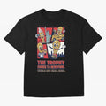 The Trophy Comes to New York ¡ª World Cup Final V1 Classic T-Shirt Back the Journey through FIFA World Cup 2026 Group Stage Spirit, Capturing France and Portugal, Messi and Cristiano Ronaldo, Worldwide Fan Energy, Dramatic Goals, Stadium Lights and