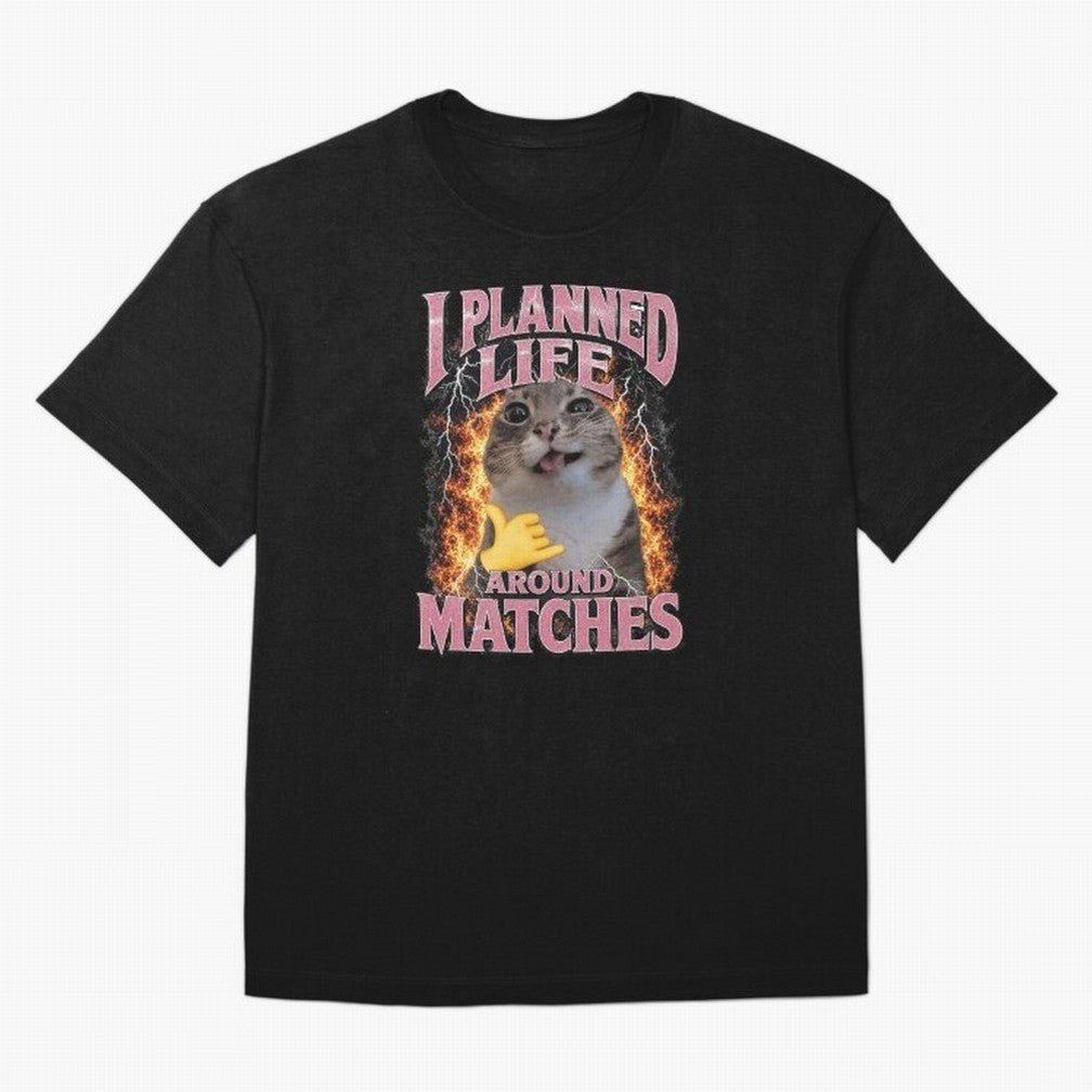 I Planned Life Around Matches Funny World Cup 2026 Meme Soccer Fan Football Humor Classic T-Shirt Show Love for Legendary Goals in FIFA World Cup 2026 Inspired by Messi, Neymar and Mbappe, England, France and Netherlands Energy, Fan Favorite
