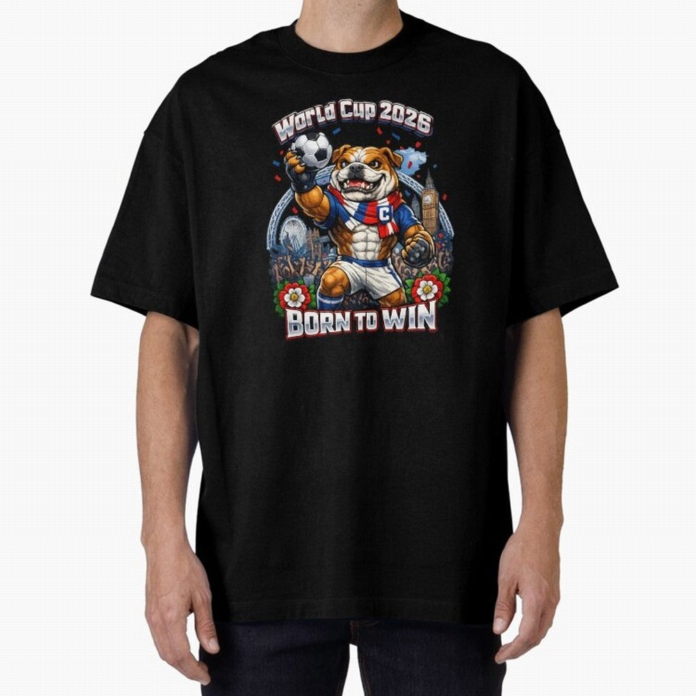England Bulldog World Cup 2026 Fan Art Classic T-Shirt Celebrate Golden Goal Energy in Global Football Passion for FIFA World Cup 2026, Capturing Haaland and Mbappe, Germany, Soccer Culture, Superstar Moments, National Team Dreams and Competitive