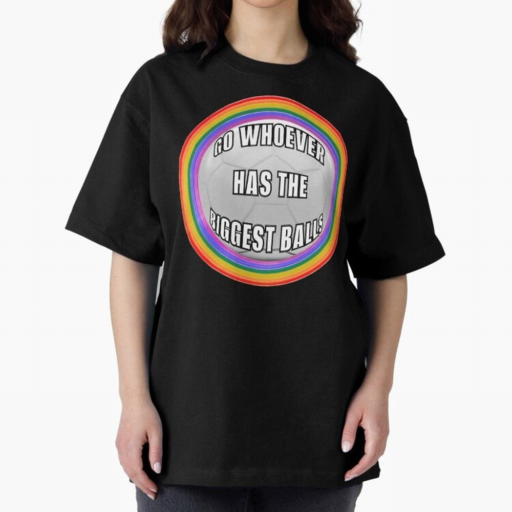 Go whoever has the biggest balls! Classic T-Shirt Turn Up for Match Day Hype around FIFA World Cup 2026 USA Canada Mexico, Cristiano Ronaldo, Portugal, Spain and Germany, Retro Football Energy, Iconic Rivalries, Trophy Chase Drama and Stadium