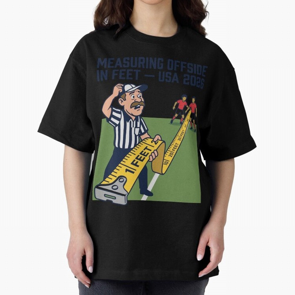 Measuring Offside in Feet ¡ª USA 2026 V3 Classic T-Shirt Make Your Look Match the FIFA World Cup 2026 USA Canada Mexico Journey through CR7 and Messi Highlights, Portugal, Spain and Germany Pride, Football Festival Excitement, Trophy Ambitions,