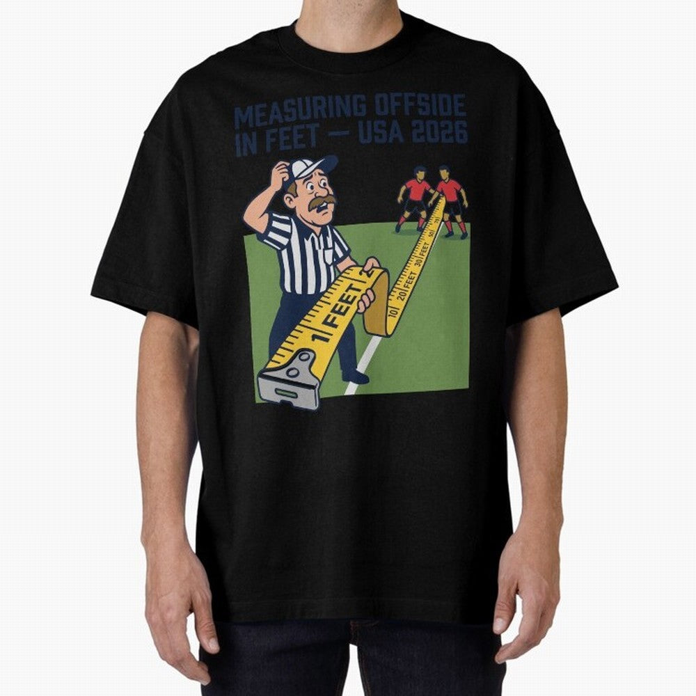 Measuring Offside in Feet ¡ª USA 2026 V3 Classic T-Shirt Make Your Look Match the FIFA World Cup 2026 USA Canada Mexico Journey through CR7 and Messi Highlights, Portugal, Spain and Germany Pride, Football Festival Excitement, Trophy Ambitions,