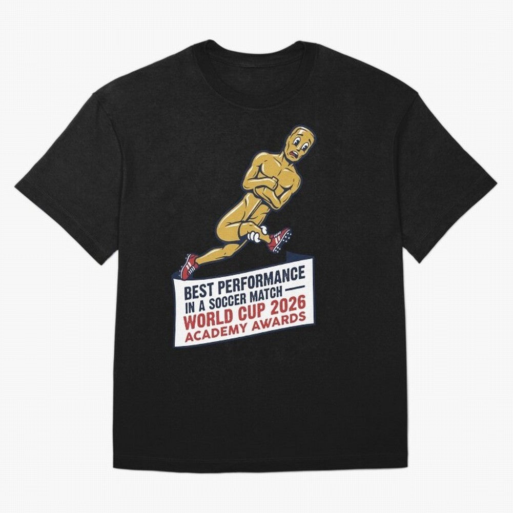 Academy Awards Best Performance Soccer V1 Classic T-Shirt Feel International Energy from the FIFA World Cup 2026 Journey through Messi, Neymar and Mbappe Highlights, France Pride, Goal Celebration Energy, Supporter Heritage, Football Icons and