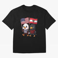 The American eagle and its friend, the Austrian eagle Classic T-Shirt Represent FIFA World Cup 2026 USA Canada Mexico Driven by Mbappe and Neymar, Spain Energy, Game Day Rituals, Football Legends, Country Pride and the Road to the Final; Ideal for