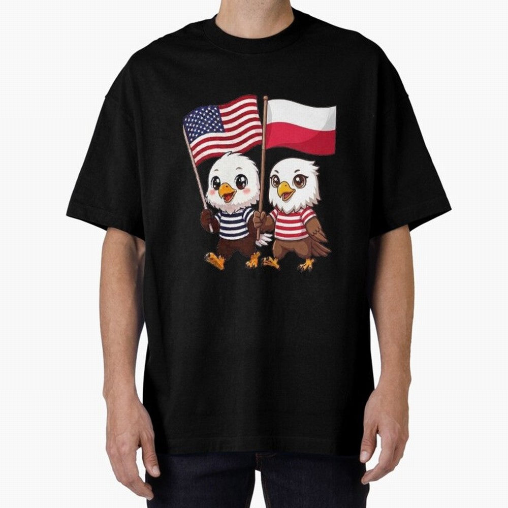 The American eagle and its friend, the Polish eagle Classic T-Shirt Showcase FIFA World Cup 2026 Group Stage for Fans of Messi, Neymar and Mbappe and Argentina, Bringing Football Passion, Legendary Performances, Festival Vibes and Supporter