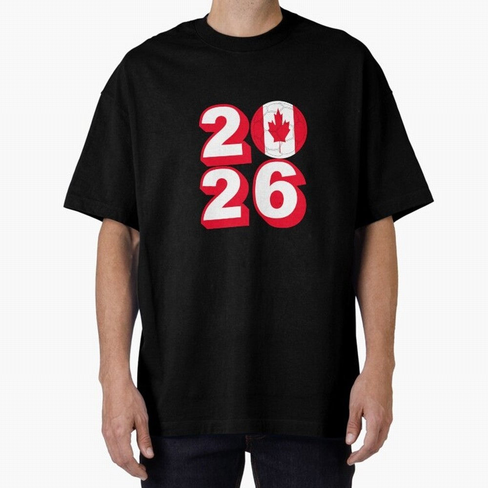 Canada 2026 Soccer Ball Graphic Design Classic T-Shirt Fuel FIFA World Cup 2026 Group Stage Spirit, Filled with England, France and Netherlands, CR7, Stadium Chants, National Pride, Trophy Dreams and Unforgettable Football Memories; Ideal for