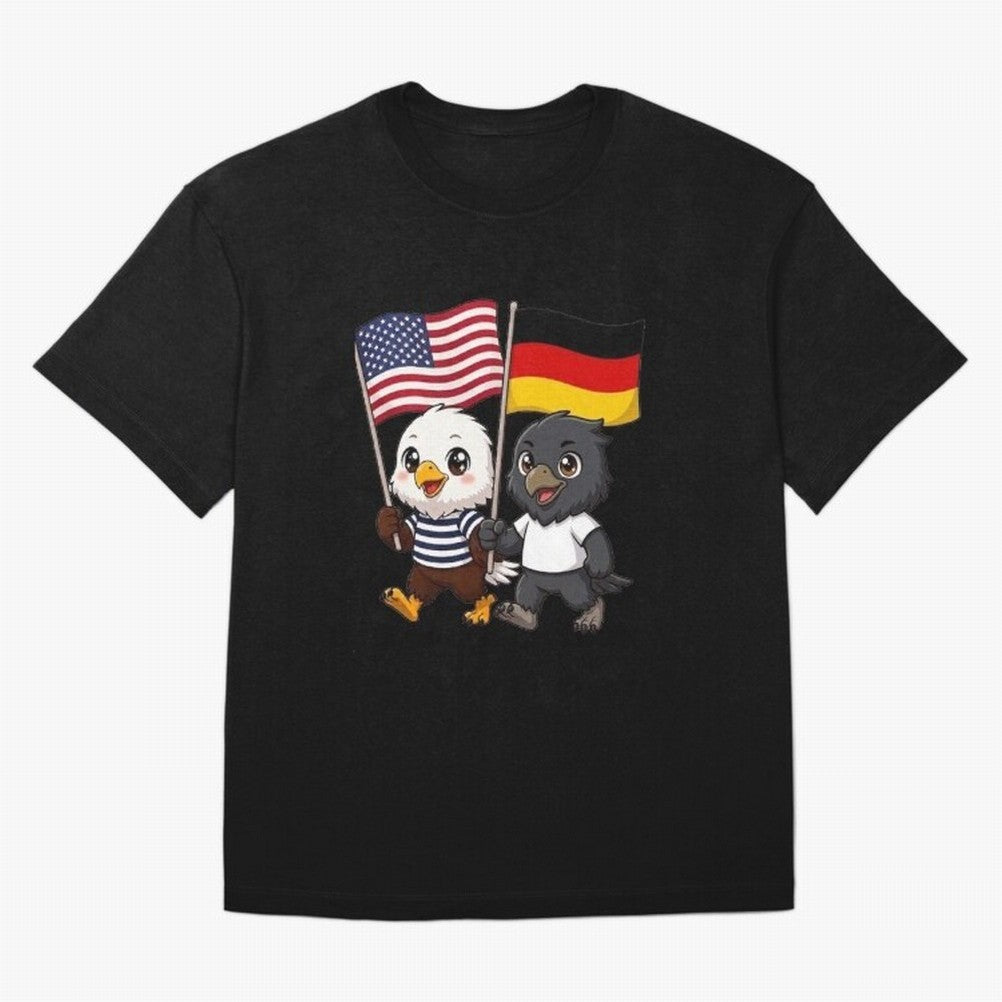 The American eagle and its friend the German eagle Classic T-Shirt Join the FIFA World Cup 2026 Group Stage Journey through Mbappe and Neymar Highlights, Spain Pride, Football History, Final Match Energy, Crowd Noise and Once in a Lifetime Moments;