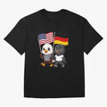 The American eagle and its friend the German eagle Classic T-Shirt Join the FIFA World Cup 2026 Group Stage Journey through Mbappe and Neymar Highlights, Spain Pride, Football History, Final Match Energy, Crowd Noise and Once in a Lifetime Moments;