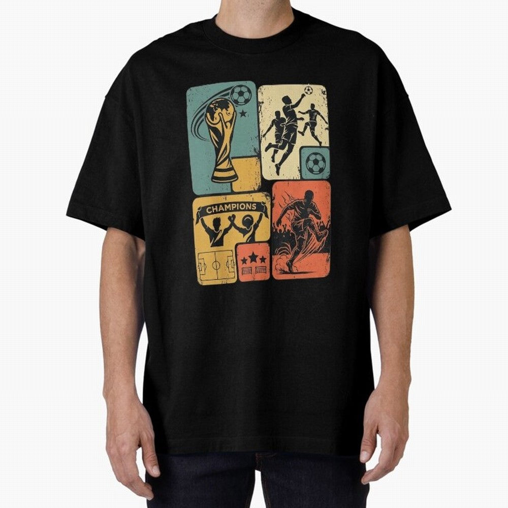 Retro World Cup 2026 Soccer Champion - Vintage Aesthetic Classic Football Shirt Design for Fans and Gift Classic T-Shirt Back Your Heroes with FIFA World Cup 2026 USA Canada Mexico for Fans of CR7 and Messi and Spain and Netherlands, Bringing
