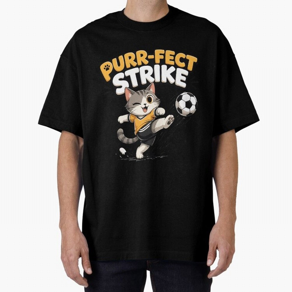 Copy of Purr-fect Strike Classic T-Shirt Keep the Legacy of FIFA World Cup 2026 Group Stage Spirit, Built around Portugal, Mbappe and Neymar, Worldwide Fan Energy, Dramatic Goals, Stadium Lights and Championship Celebrations; Great for Watch