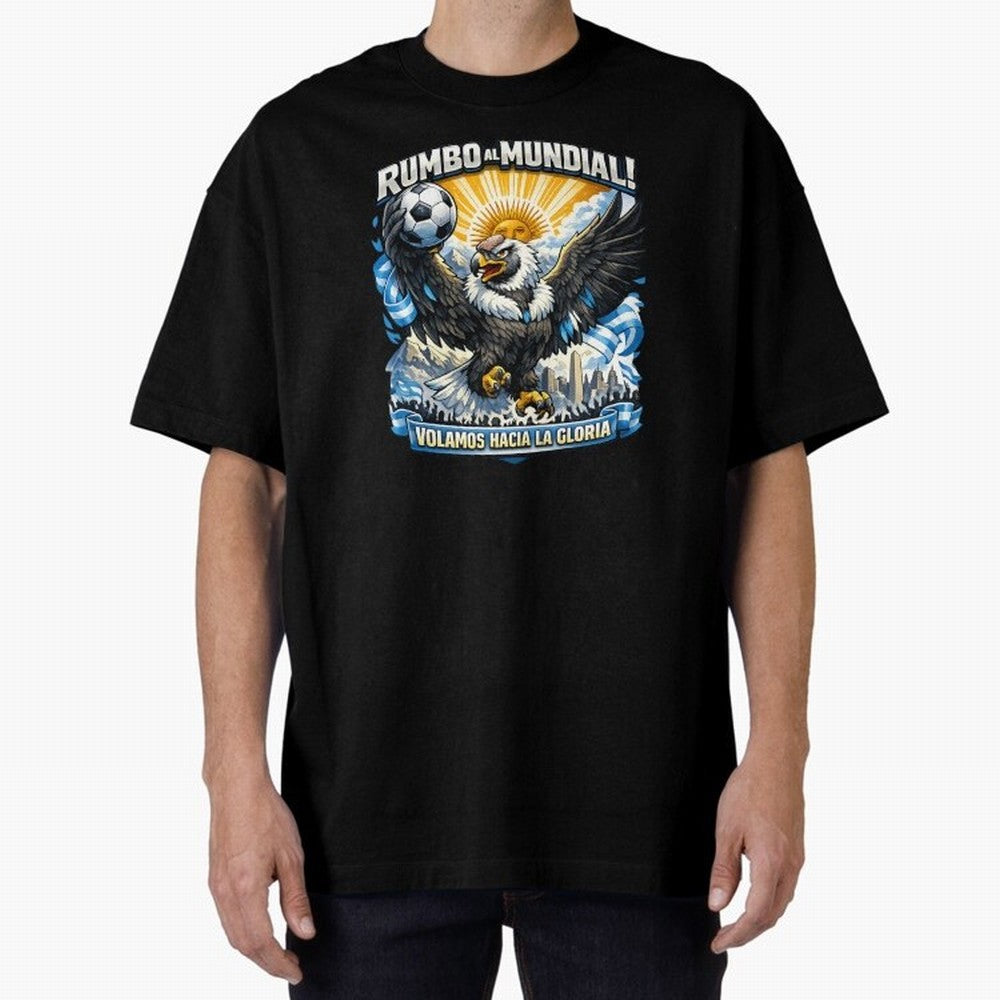Argentina Eagle World Cup Pride Classic T-Shirt Honor the Beautiful Game during FIFA World Cup 2026 Group Stage for Fans of CR7 and Messi and France and Portugal, Bringing Champion Mindset, Group Stage Buzz, Knockout Tension and Passionate Fan