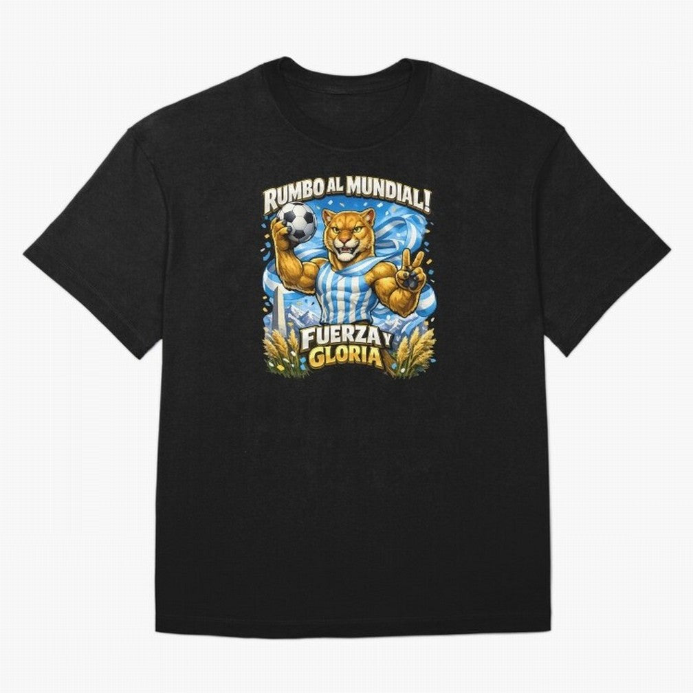 Argentina Puma World Cup Fan Art Classic T-Shirt Showcase FIFA World Cup 2026 for Fans of Cristiano Ronaldo, Haaland and CR7 and Brazil, Bringing Global Supporter Spirit, Legendary Goals, National Colors and Tournament Celebration; Made for