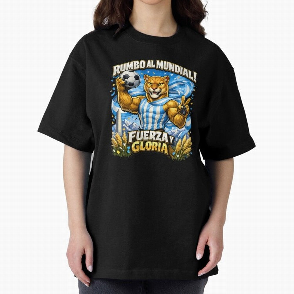 Argentina Puma World Cup Fan Art Classic T-Shirt Showcase FIFA World Cup 2026 for Fans of Cristiano Ronaldo, Haaland and CR7 and Brazil, Bringing Global Supporter Spirit, Legendary Goals, National Colors and Tournament Celebration; Made for