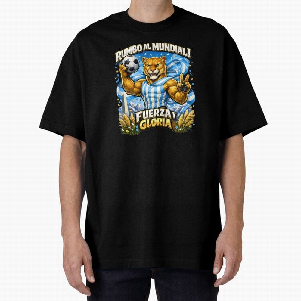 Argentina Puma World Cup Fan Art Classic T-Shirt Showcase FIFA World Cup 2026 for Fans of Cristiano Ronaldo, Haaland and CR7 and Brazil, Bringing Global Supporter Spirit, Legendary Goals, National Colors and Tournament Celebration; Made for