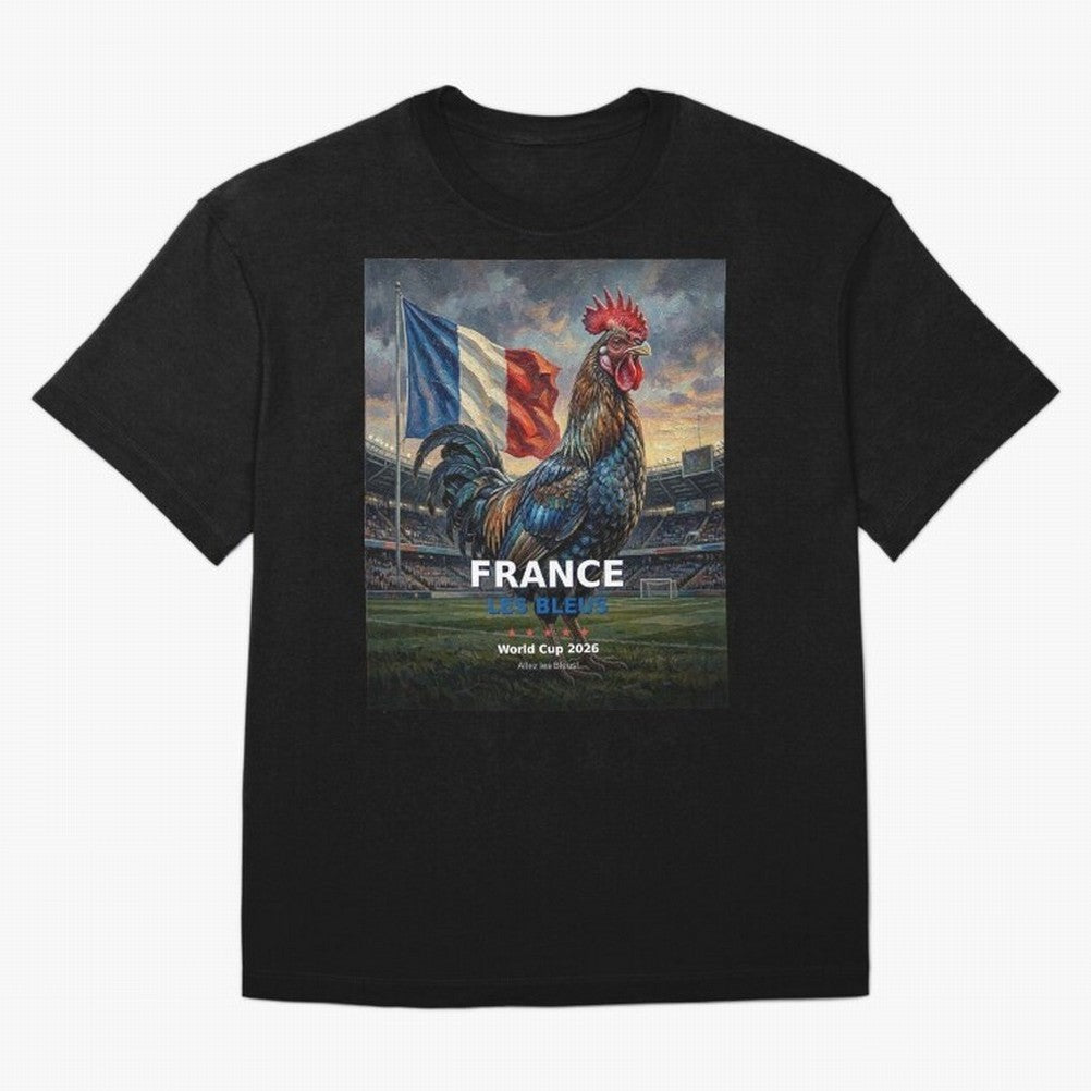 France Les Bleus - World Cup 2026 Soccer Fan Tee Classic T-Shirt Carry the Colors and Pride of the FIFA World Cup 2026 USA Canada Mexico Journey through Mbappe Highlights, Germany Pride, Stadium Chants, National Pride, Trophy Dreams and