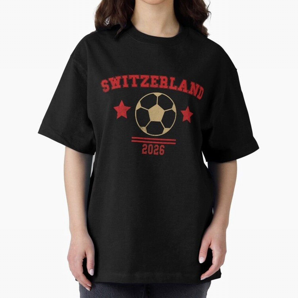 Switzerland ¡ª Vintage Soccer Tee Classic T-Shirt Show Love for Legendary Goals in the FIFA World Cup 2026 Journey through CR7 Highlights, Brazil, Portugal and Argentina Pride, Stadium Memories, Football Loyalty, International Chants and