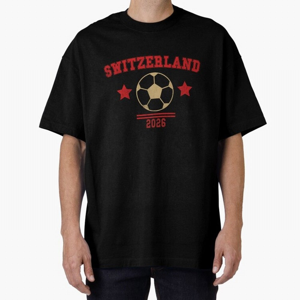 Switzerland ¡ª Vintage Soccer Tee Classic T-Shirt Show Love for Legendary Goals in the FIFA World Cup 2026 Journey through CR7 Highlights, Brazil, Portugal and Argentina Pride, Stadium Memories, Football Loyalty, International Chants and