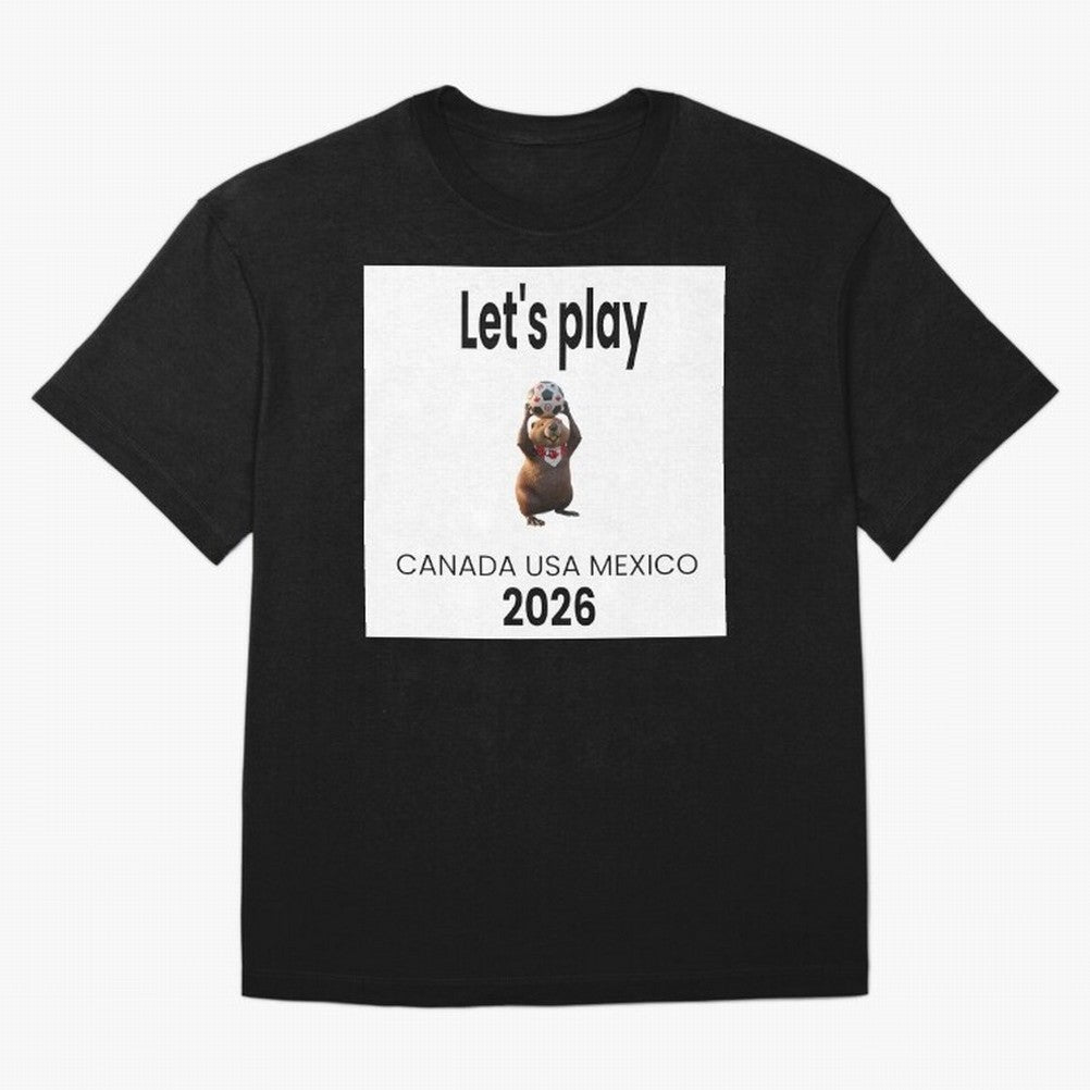 Canadian beaver invites you to World Cup 2026 in USA, Canada and Mexico Classic T-Shirt Make Every Kick Count in FIFA World Cup 2026 Group Stage for Fans of Messi and Cristiano Ronaldo and Argentina, France and Brazil, Bringing Supporter Pride,