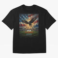USA All The Way - American Eagle Soccer World Cup 2026 Tee Classic T-Shirt Celebrate Match Day Hype around FIFA World Cup 2026 Group Stage, Messi and Cristiano Ronaldo, Brazil, Portugal and Argentina, Stadium Chants, National Pride, Trophy Dreams