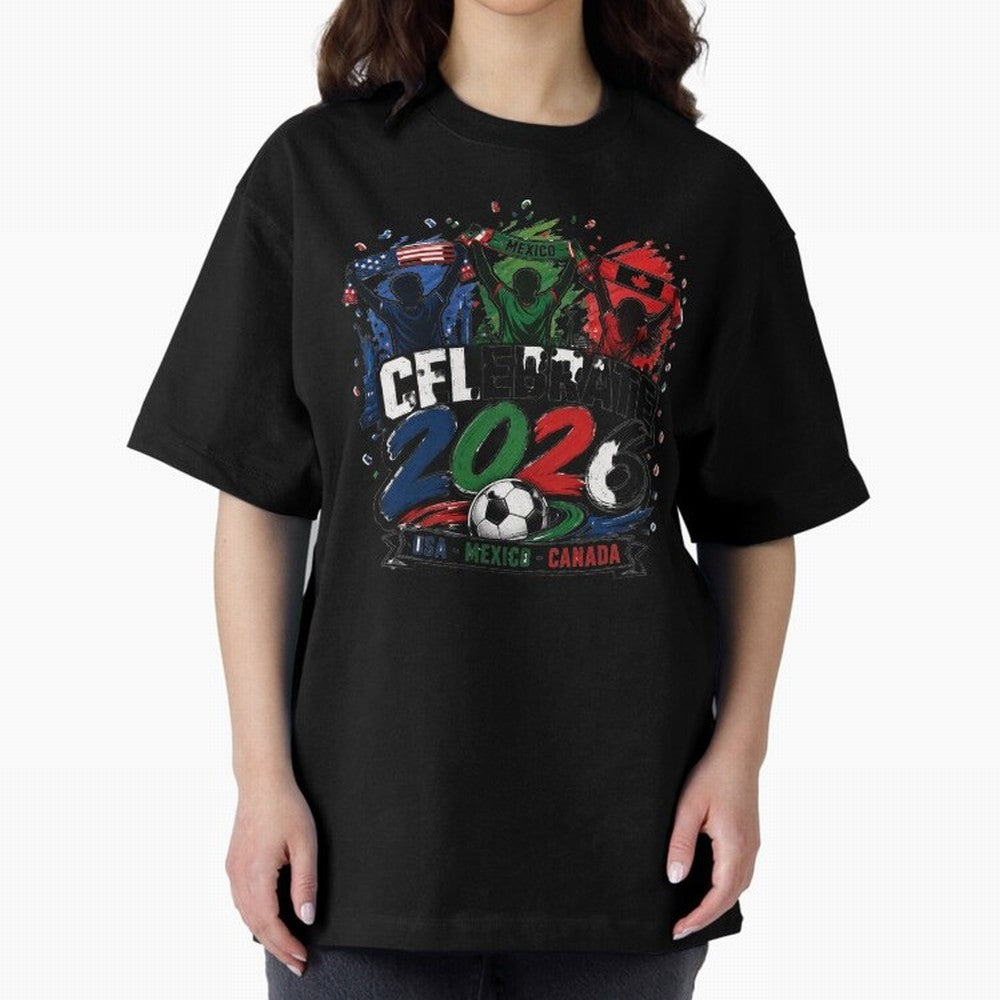 Celebrate 2026 USA Mexico Canada Soccer Fans Classic T-Shirt Share the Excitement of Global Football Passion for FIFA World Cup 2026 Group Stage, with Haaland and Mbappe, Spain and Netherlands, Champion Mindset, Group Stage Buzz, Knockout Tension