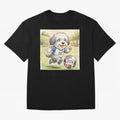 Cute Sheepdog Soccer Star - 2026 World Cup Fluffy Puppy Classic T-Shirt Share the Excitement of FIFA World Cup 2026 Group Stage Spirit, Made for Spain, Neymar, Haaland and Cristiano Ronaldo, Vintage Soccer Flavor, Modern Football Stars, National
