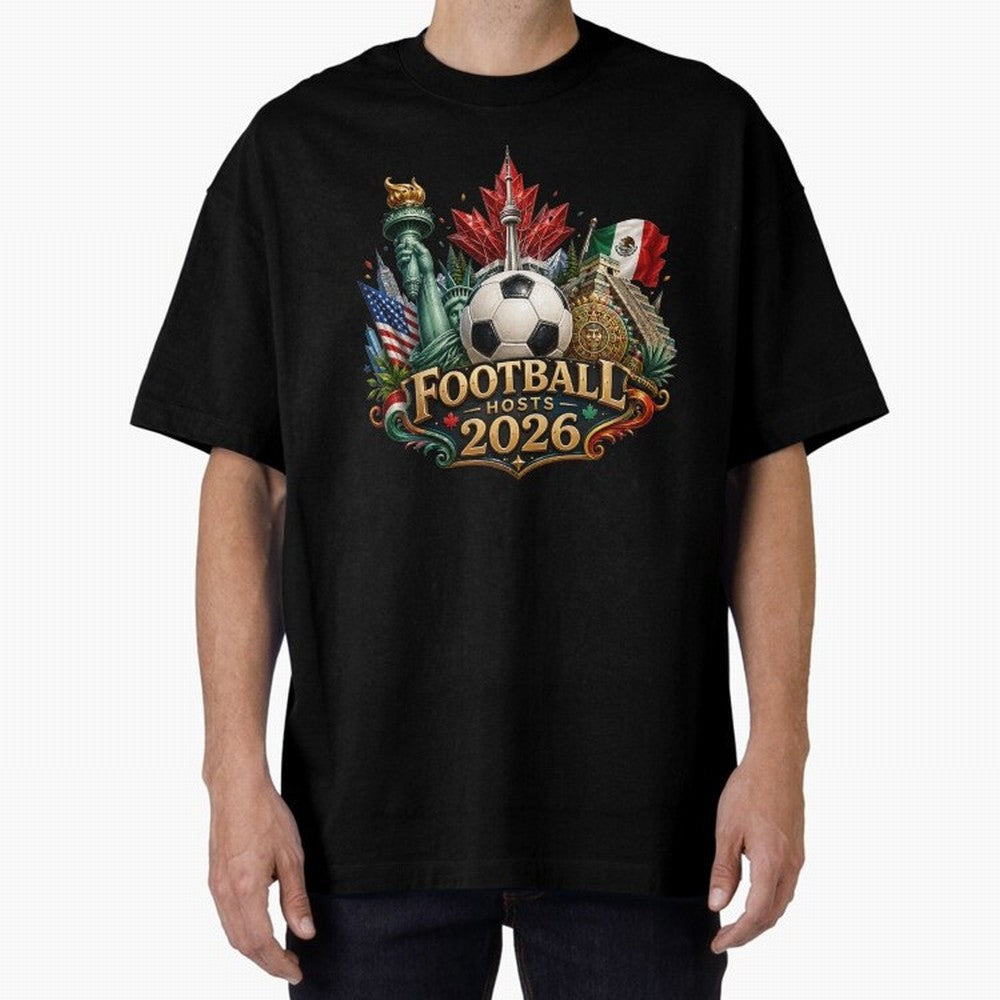 Road to 2026 USA Mexico Canada Soccer Design Classic T-Shirt Back the Journey through FIFA World Cup 2026 Group Stage for Fans of Neymar, Haaland and Cristiano Ronaldo and Argentina and Brazil, Bringing Football Festival Excitement, Trophy