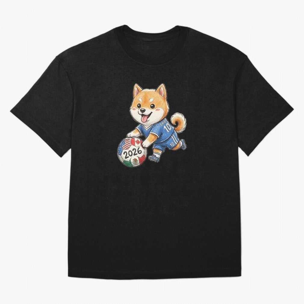 Cute Shiba Inu Soccer Star #10 - World Cup 2026 Edition Classic T-Shirt Bring Trophy Dreams to FIFA World Cup 2026 USA Canada Mexico Featuring Messi and Cristiano Ronaldo, Netherlands Energy, Soccer Culture, Superstar Moments, National Team Dreams