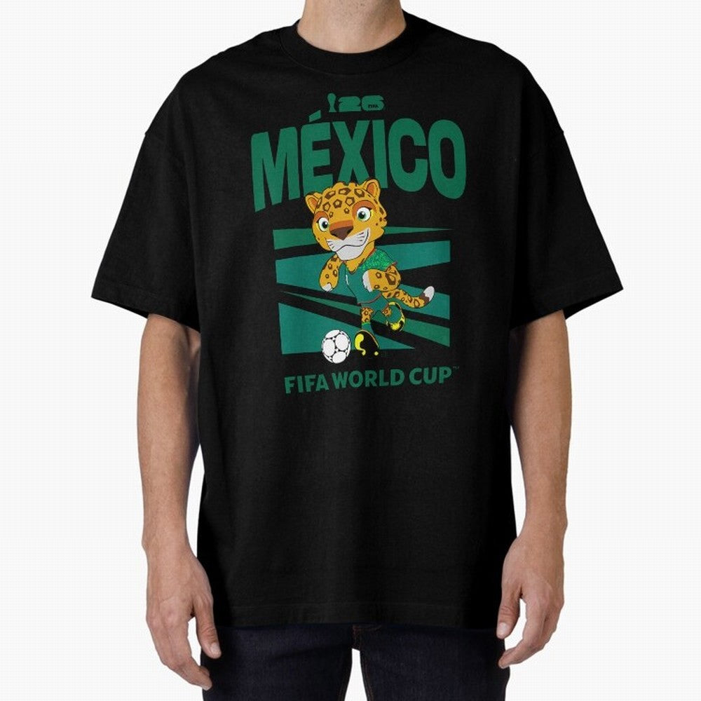 Kids World Cup26 Mexico Mascot Ball Classic T-Shirt Honor the Football Icons of FIFA World Cup 2026 USA Canada Mexico for Fans of Neymar and England, Bringing Classic Soccer Heritage, Championship Pressure, Fan Loyalty and International Pride; Made