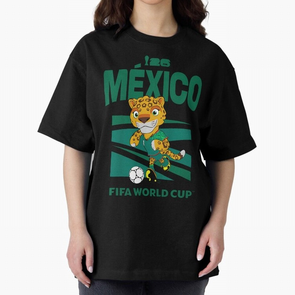 Kids World Cup26 Mexico Mascot Ball Classic T-Shirt Honor the Football Icons of FIFA World Cup 2026 USA Canada Mexico for Fans of Neymar and England, Bringing Classic Soccer Heritage, Championship Pressure, Fan Loyalty and International Pride; Made