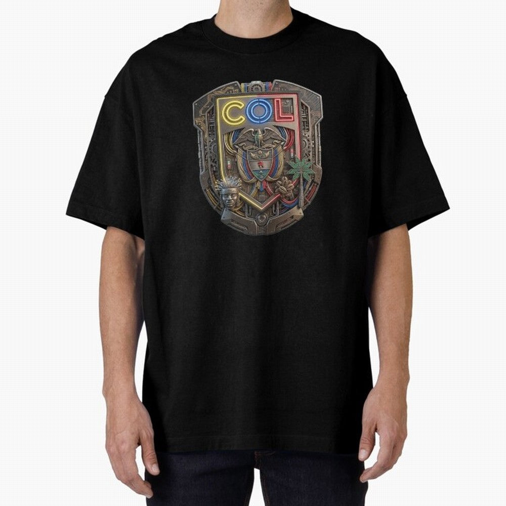Feel the passion of Colombia with this dynamic Shield and soccer player design Classic T-Shirt Join the Countdown to FIFA World Cup 2026 Spirit, Filled with Portugal, Spain and Germany, Neymar, Haaland and Cristiano Ronaldo, Tournament Hype,