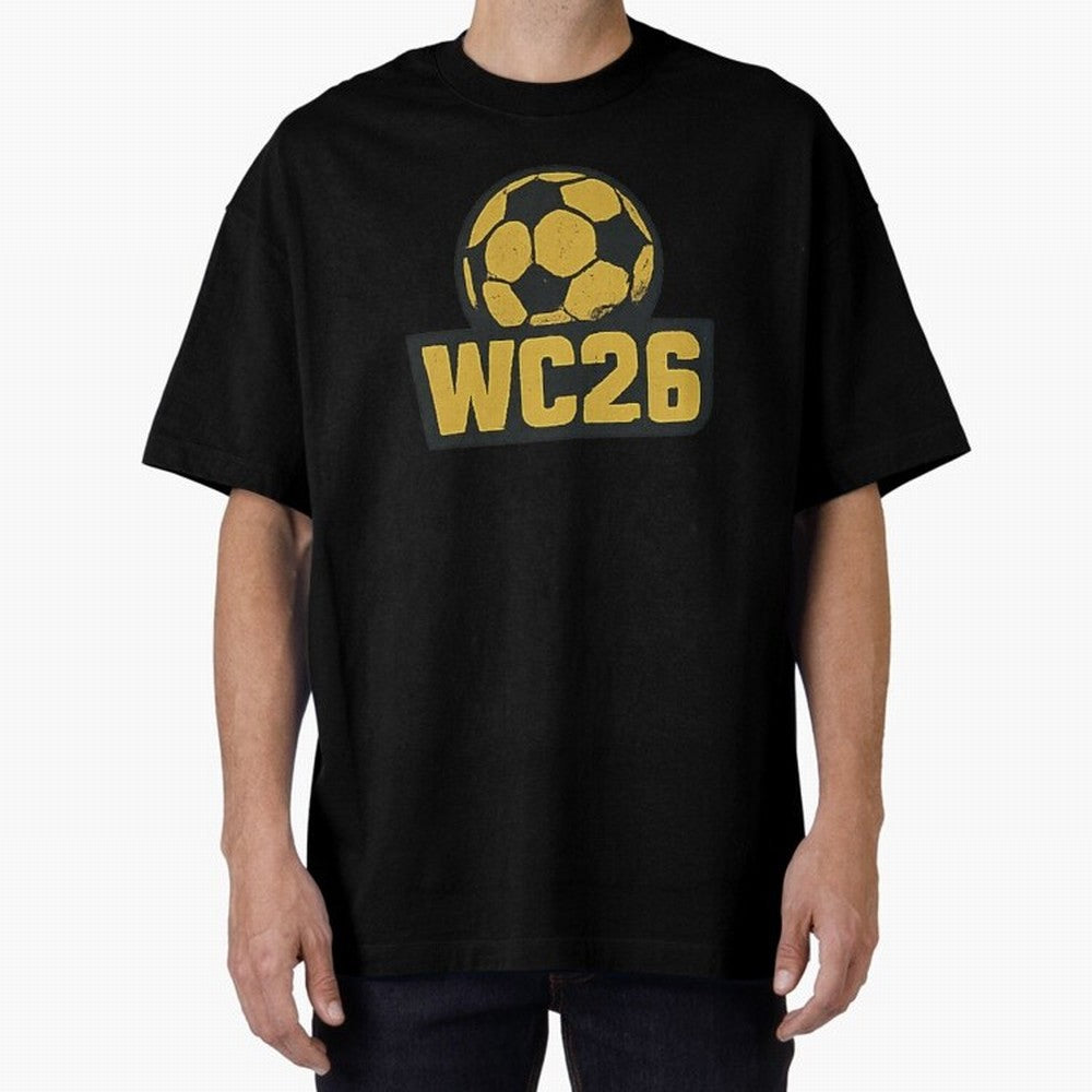WC26 Soccer Ball Vintage Football Fan Design Classic T-Shirt Celebrate Football Heritage in FIFA World Cup 2026 Spirit, Celebrating Portugal, Messi, Neymar and Mbappe, Match Day Excitement, Supporter Culture, Golden Goals and Global Football
