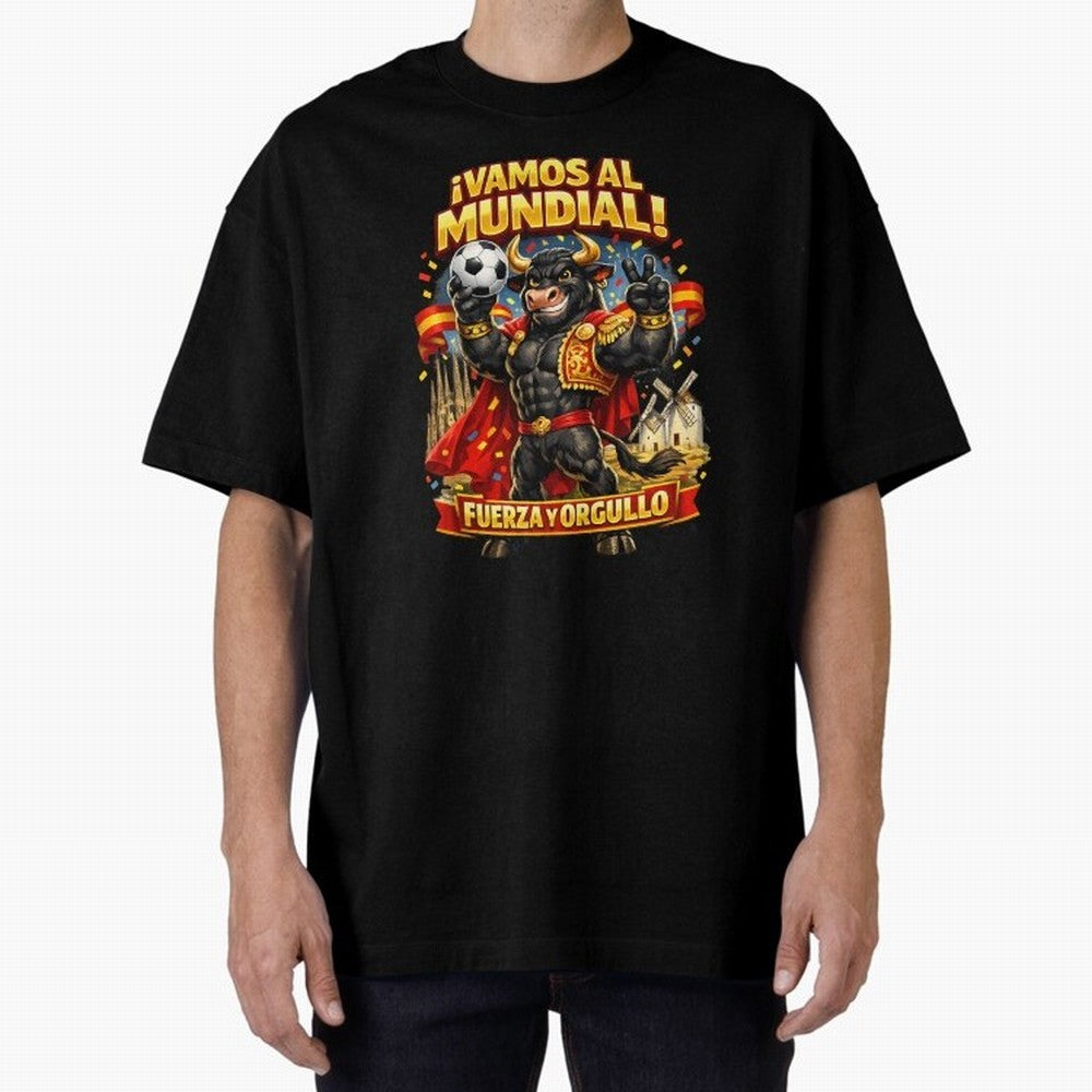 Spain World Cup 2026 Bull Fan Shirt Classic T-Shirt Back Your Heroes with Match Day Hype around FIFA World Cup 2026 Group Stage, CR7 and Messi, England and Germany, Tournament Hype, Historic Matchups, Family Viewing Parties and Global Sports Pride;