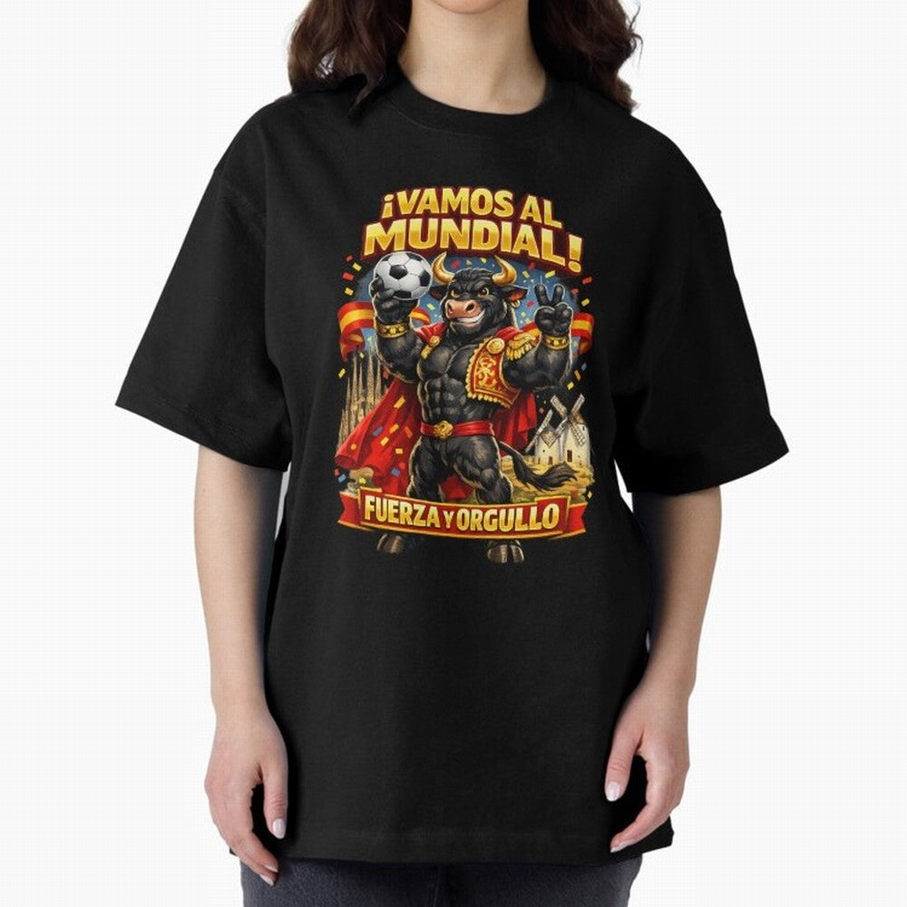 Spain World Cup 2026 Bull Fan Shirt Classic T-Shirt Back Your Heroes with Match Day Hype around FIFA World Cup 2026 Group Stage, CR7 and Messi, England and Germany, Tournament Hype, Historic Matchups, Family Viewing Parties and Global Sports Pride;