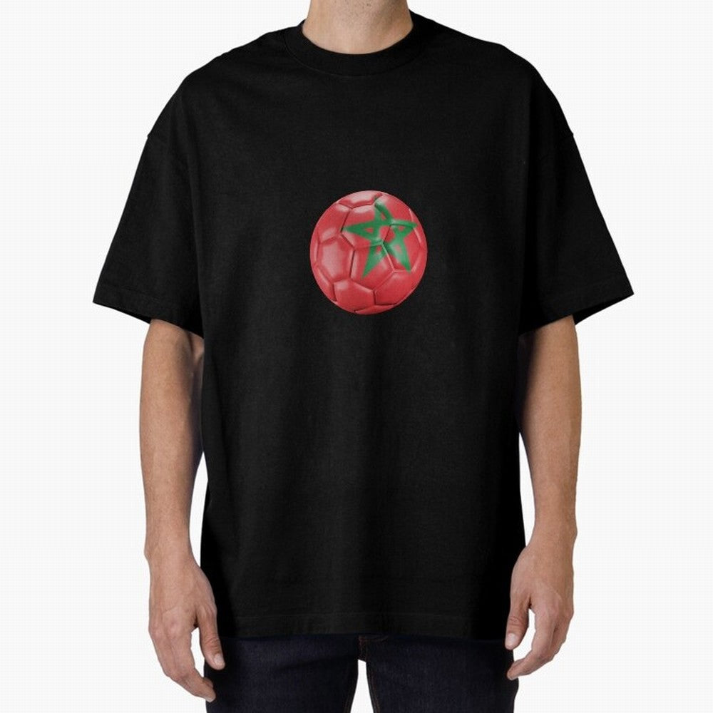 Morocco Ball Classic T-Shirt Remember Iconic Moments from FIFA World Cup 2026 Group Stage Spirit, Filled with Argentina, Messi and Cristiano Ronaldo, Stadium Chants, National Pride, Trophy Dreams and Unforgettable Football Memories; Made for