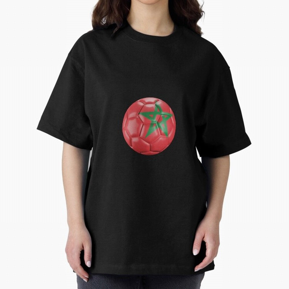 Morocco Ball Classic T-Shirt Remember Iconic Moments from FIFA World Cup 2026 Group Stage Spirit, Filled with Argentina, Messi and Cristiano Ronaldo, Stadium Chants, National Pride, Trophy Dreams and Unforgettable Football Memories; Made for
