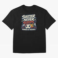 Soccer Never Sleeps Summer of Football Vintage Soccer Fan Tee Classic T-Shirt Celebrate Fan Culture around the FIFA World Cup 2026 USA Canada Mexico Journey through Neymar, Haaland and Cristiano Ronaldo Highlights, Argentina, France and Brazil