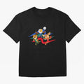 Kids World Cup26 Host Country Mascots Action Classic T-Shirt Celebrate Soccer Greatness during Match Day Hype around FIFA World Cup 2026, Messi, Brazil, Vintage Soccer Flavor, Modern Football Stars, National Flags and Final Night Emotion; Made for