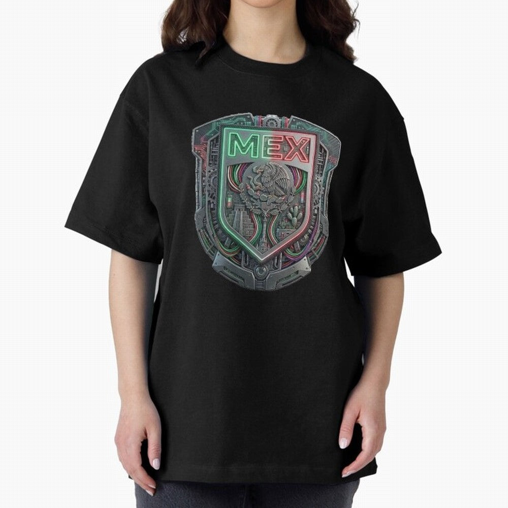 M¨¦xico Shield Heritage - Detailed MEX Eagle Art Classic T-Shirt Bring a Champion Mindset to FIFA World Cup 2026 Connected to Neymar, Haaland and Cristiano Ronaldo, Argentina and Brazil Energy, Supporter Pride, Iconic Celebrations, Legendary Names