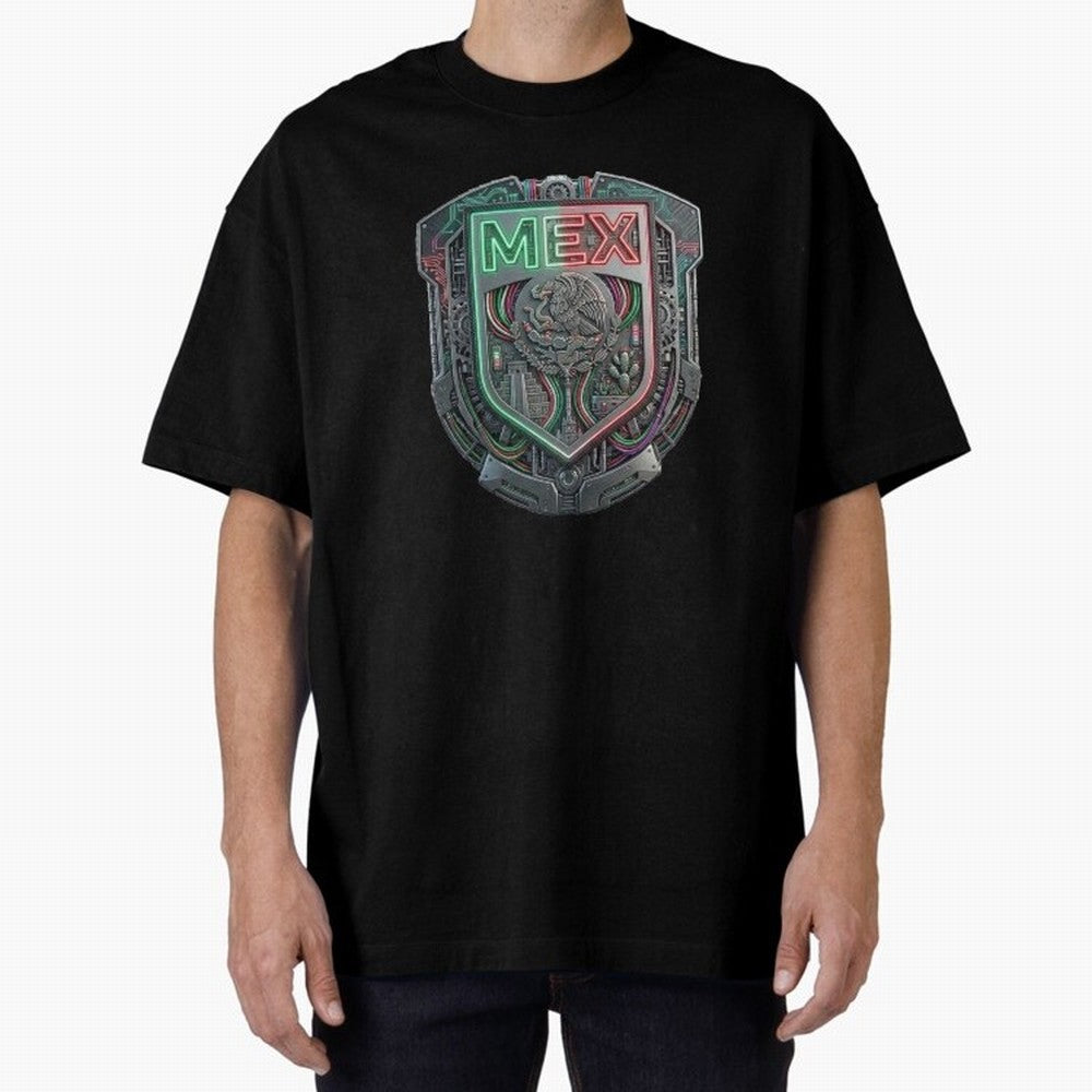 M¨¦xico Shield Heritage - Detailed MEX Eagle Art Classic T-Shirt Bring a Champion Mindset to FIFA World Cup 2026 Connected to Neymar, Haaland and Cristiano Ronaldo, Argentina and Brazil Energy, Supporter Pride, Iconic Celebrations, Legendary Names