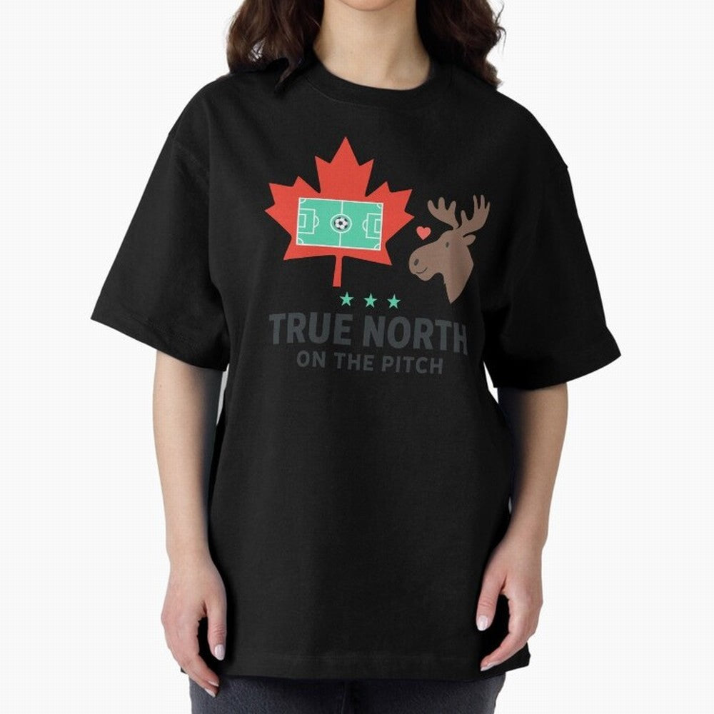 True North on the Pitch Classic T-Shirt Stand with FIFA World Cup 2026 USA Canada Mexico Centered on CR7, France Energy, Tournament Hype, Historic Matchups, Family Viewing Parties and Global Sports Pride; Perfect for Fans, Collectors, Family