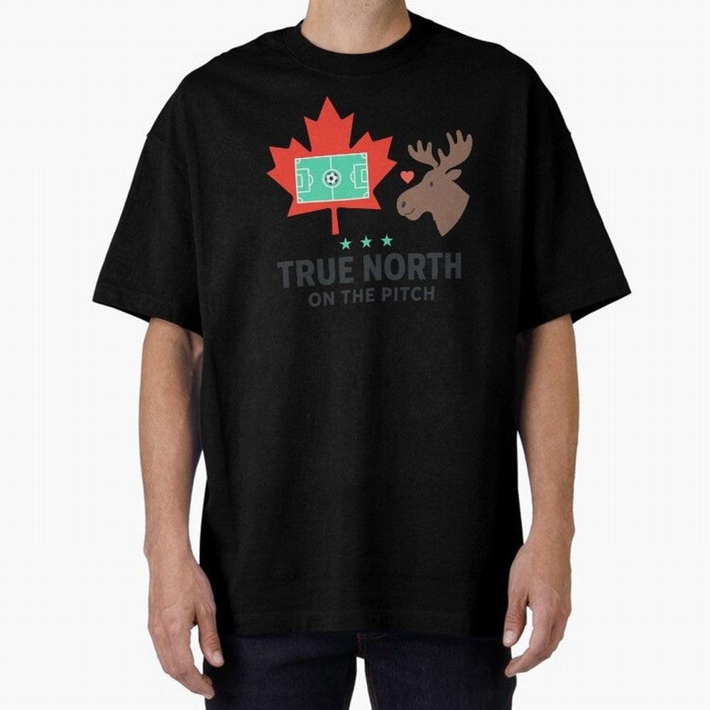 True North on the Pitch Classic T-Shirt Stand with FIFA World Cup 2026 USA Canada Mexico Centered on CR7, France Energy, Tournament Hype, Historic Matchups, Family Viewing Parties and Global Sports Pride; Perfect for Fans, Collectors, Family