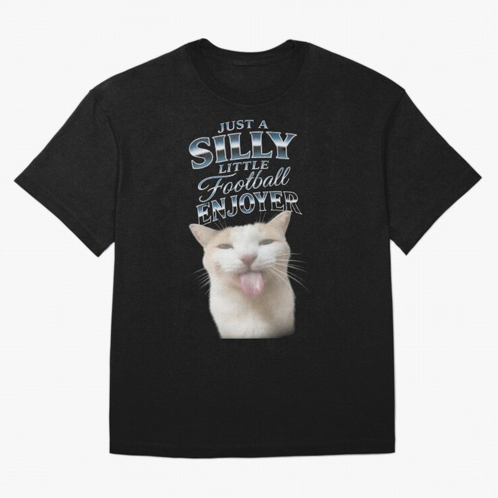 Just A Silly Football Enjoyer World Cup 2026 USA Meme Soccer Classic T-Shirt Follow the Road to FIFA World Cup 2026 Group Stage Built around Haaland, Portugal Energy, Sports Nostalgia, International Competition, Famous Players and Unforgettable