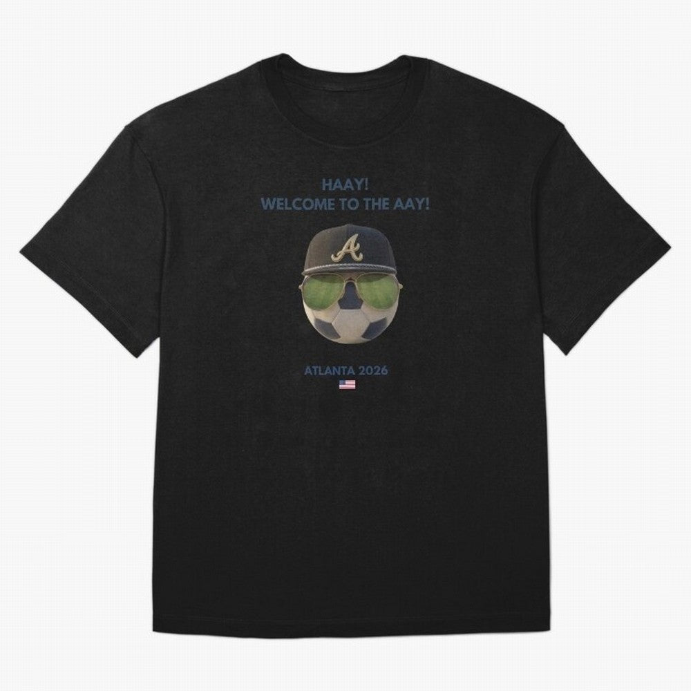 WC26 Hosting City: Atlanta | Fun and Smart Soccer Fan Gear Classic T-Shirt Bring Match Day Fire to FIFA World Cup 2026 USA Canada Mexico Spirit, Made for France, CR7, Tournament Hype, Historic Matchups, Family Viewing Parties and Global Sports